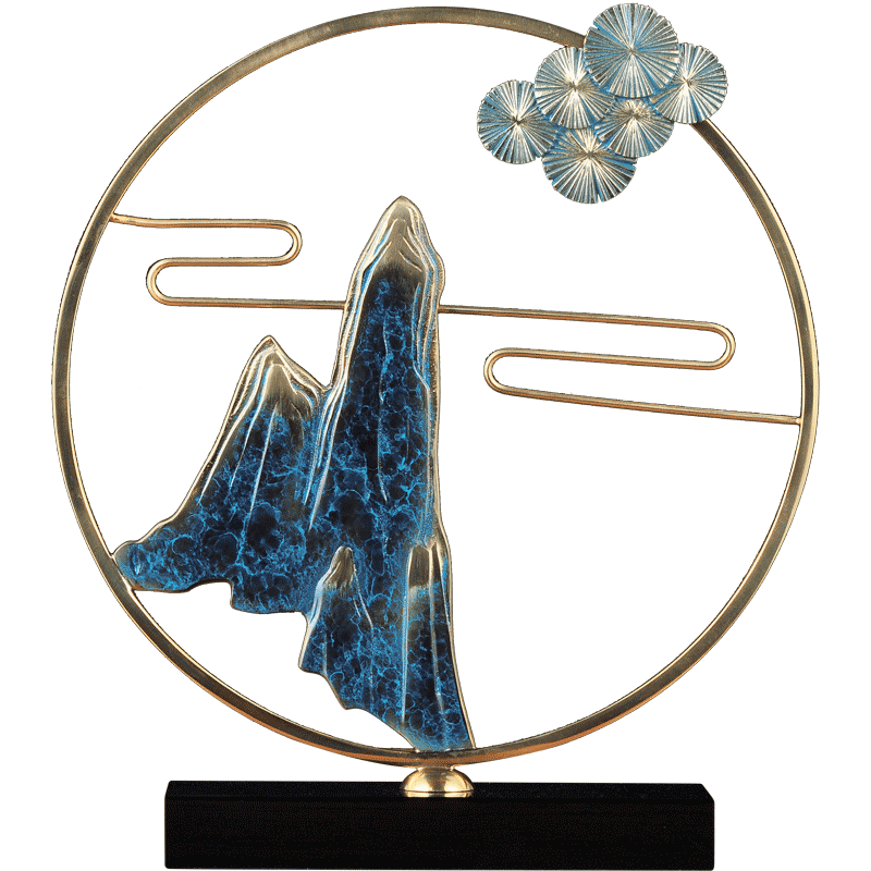 莲善堂铜+合金祝福中式客厅