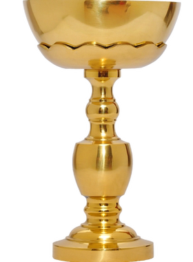 铜碗摆件液体佛前供奉寺庙酥油灯