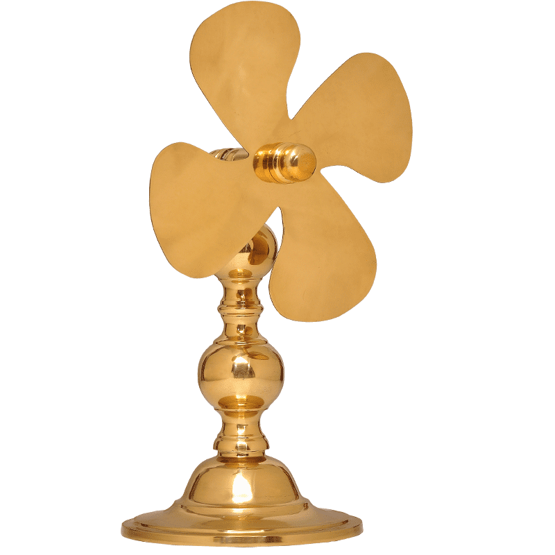 吉祥纯铜风车旋转乾坤招财工艺品