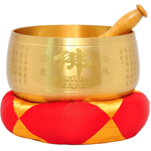 法器引磬铜罄全铜台湾高档日式黄铜磬铜罄铜庆铜钵佛音碗修行钵