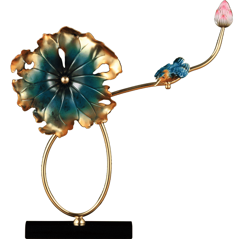 莲善堂铜+合金祝福中式客厅