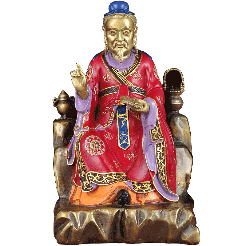 神像孙思邈药王爷佛堂名医工艺品