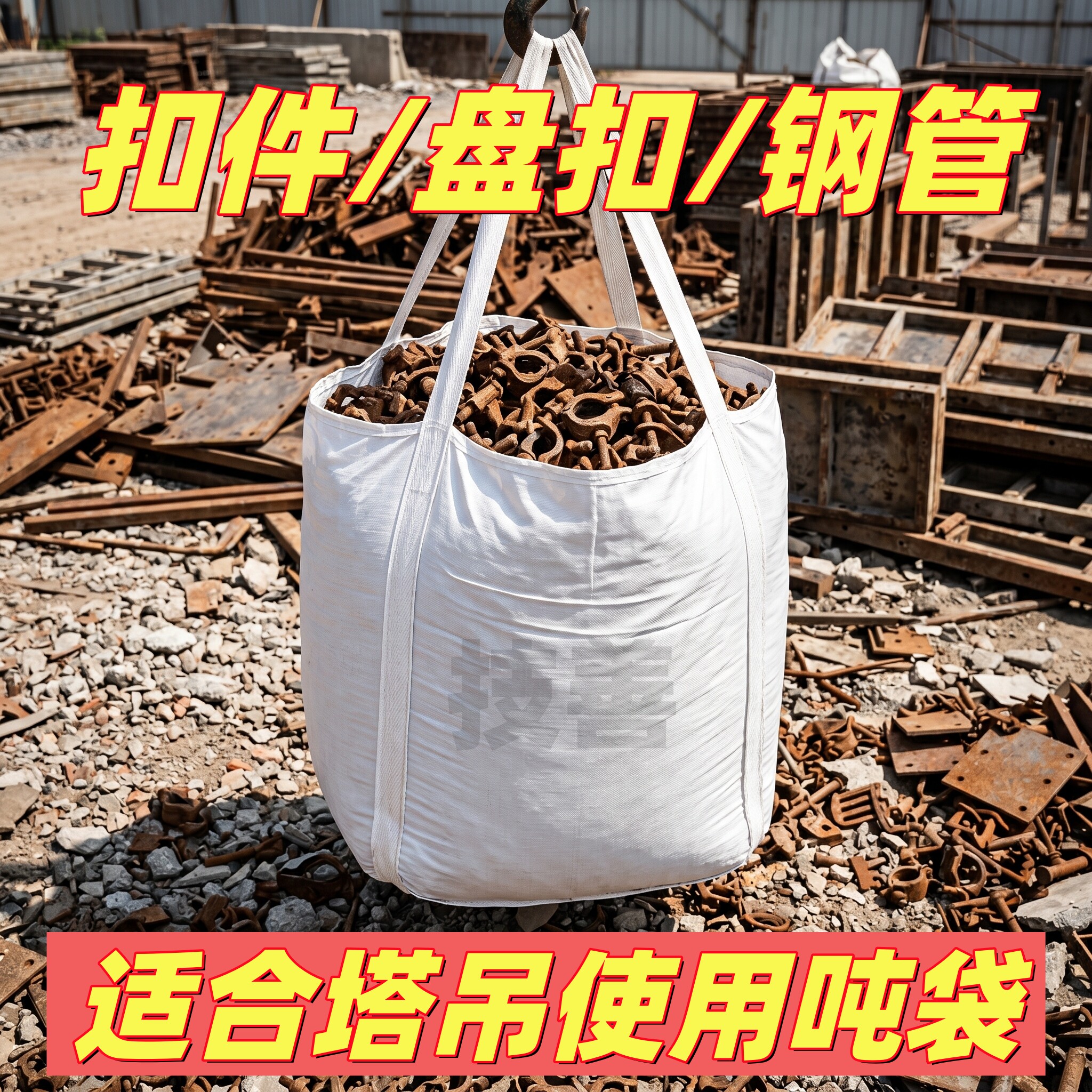 技善吨包袋扣件专用塔吊行车图片