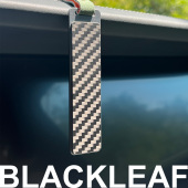 黑叶Magπ双真碳纤维无事牌车钥匙扣适用保时捷宝马奔驰摩托机车