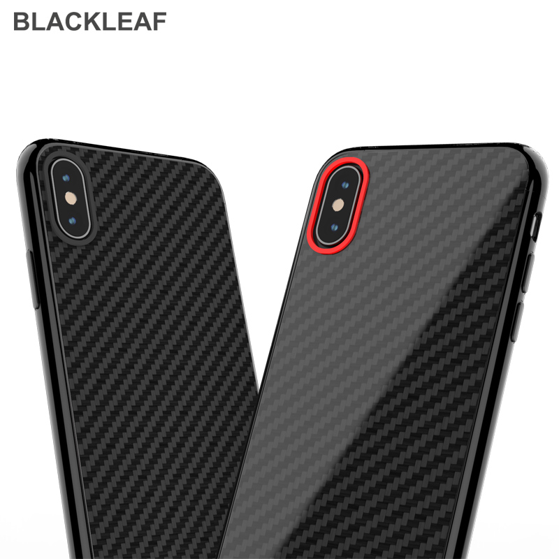 ºÚÒ¶ iPhone xÊÖ»ú¿ÇÆ»¹ûx̼ÏËά³¬±¡¿Ç¿¹Ö¸ÎÆÄ¥É°È«°ü³¬Çá·Àˤ