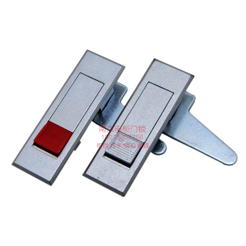 加厚型机柜门平面按压弹跳柜锁