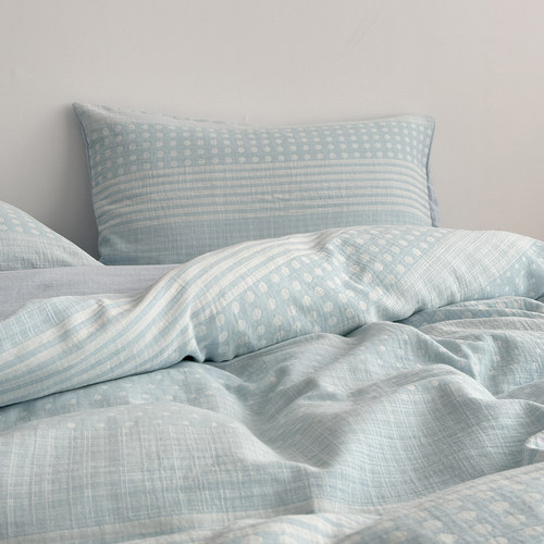 超柔全棉双层纱可裸睡纯棉四件套