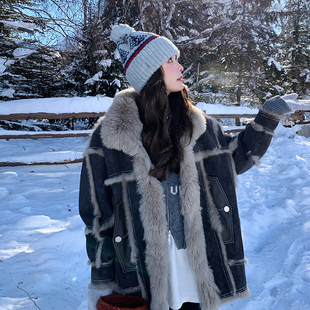 905 2024冬季 P215 现货羊羔毛外套女071 K318 新款