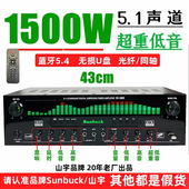 2025新款 山宇5.1声道大功率功放蓝牙5.4专业大功率唱歌立体声环绕
