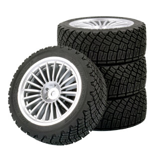 70mm拉力轮胎1 10房车软胎ptg2尼龙轮毂竞速胎xv02田宫TT02抓地胎