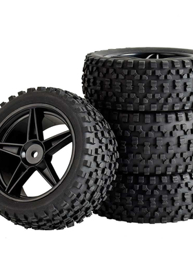 RC遥控模型1:10越野轮胎HSP94166/94106田宫TT02B越野车拉力赛车