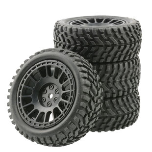 75mm拉力1 10平跑改拉力胎TT02京商FW06田宫XV02抓地XV01 16轮胎1