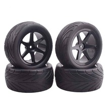 1:10越野轮胎94166田宫TT02B越野车TD04抓地软胎公路竞速赛车85mm