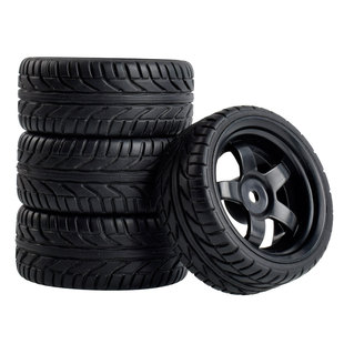 10平跑轮胎TT02房车公路胎ptg2竞速软胎FW06耐磨xv02田宫樱花D3