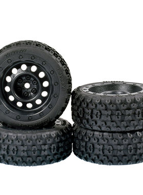 70mm房车拉力轮胎1:10抓地软胎ptg越野ABS轮毂竞速胎xv02田宫TT01