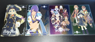 二手中古品 原装日版正品 万代 薄暮传说周边 A5宣传海报画册卡片