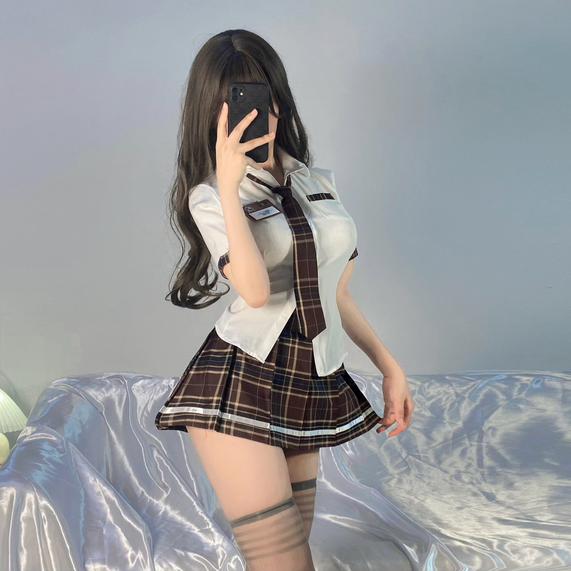 女仆jk制服内衣纯欲校园可爱套装情绪火辣诱惑小胸显大