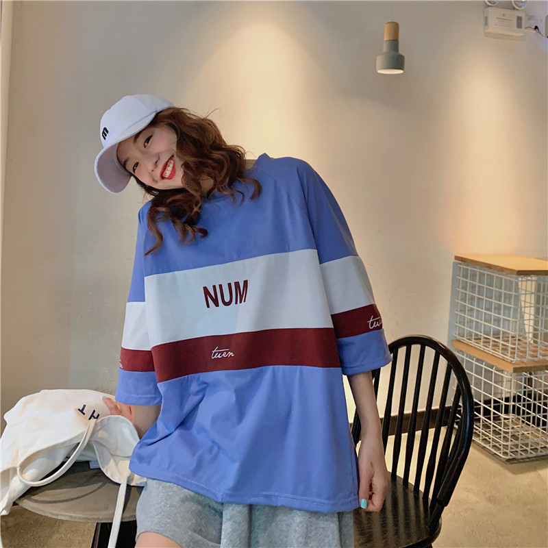 2021 real shot fashion summer fattening plus size women's fat mm fat sister slim top short sleeve T-shirt