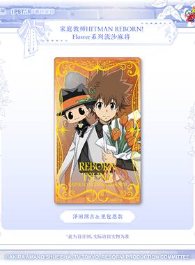 正版 家庭教师HITMAN REBORN! Flower系列流沙麻将泽田纲吉里包恩