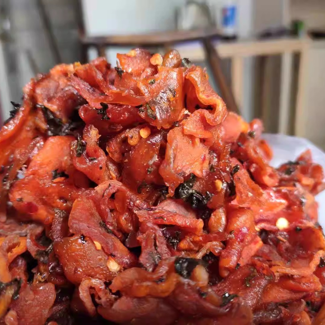紫苏辣椒南瓜干皮湖南湘潭怀旧小吃桃子李子苹果零食农家自晒自制