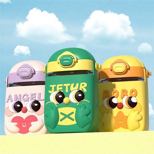 儿童PPSU野比兔现代简约吸管杯