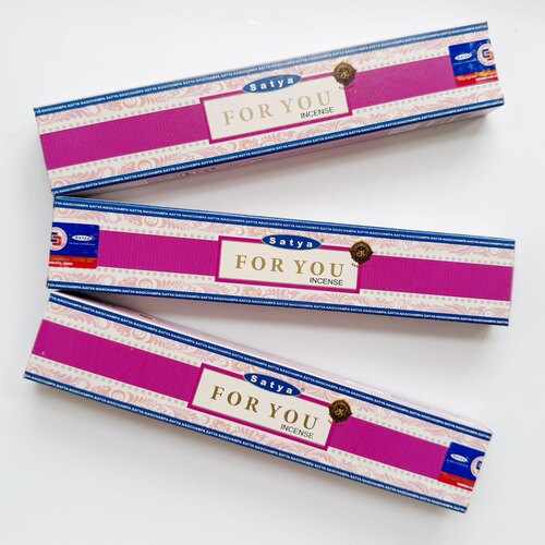 是爱呀 为你 印度赛巴巴天然线香Satya Incense Sticks For You