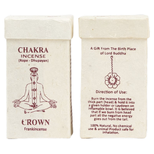 尼泊尔瑜伽绳香鼠尾草香薰香料Nepal Chakra Rope   Incensese