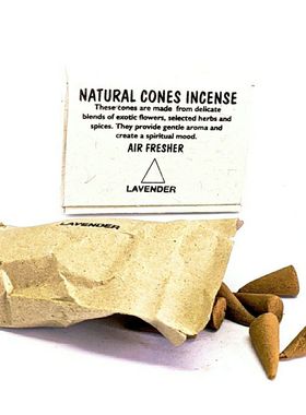 印度尼泊尔香薰手工塔香熏香料 India Air Fresher Cones Incense