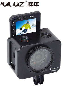 PULUZ胖牛 Sony RX0 II金属狗笼 带UV镜遮光罩 适用于Sony套件
