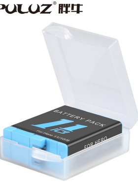 PULUZ胖牛适用GoPro AHDBT-901/BT-801/BT-501数码相机电池收纳盒