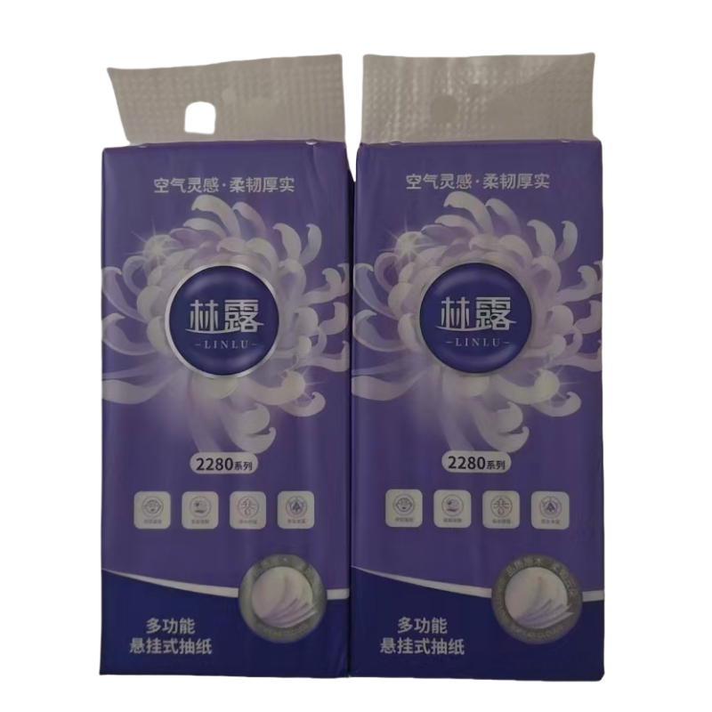 林露悬挂式大包抽纸实惠家用木浆卫生纸擦手纸婴儿面巾厕纸餐巾纸