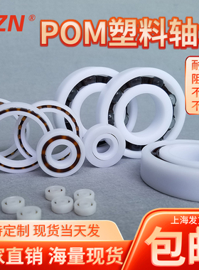 POM塑料轴承6200 6201 6202 6203 6204 6205 6206 6207 6208 防水