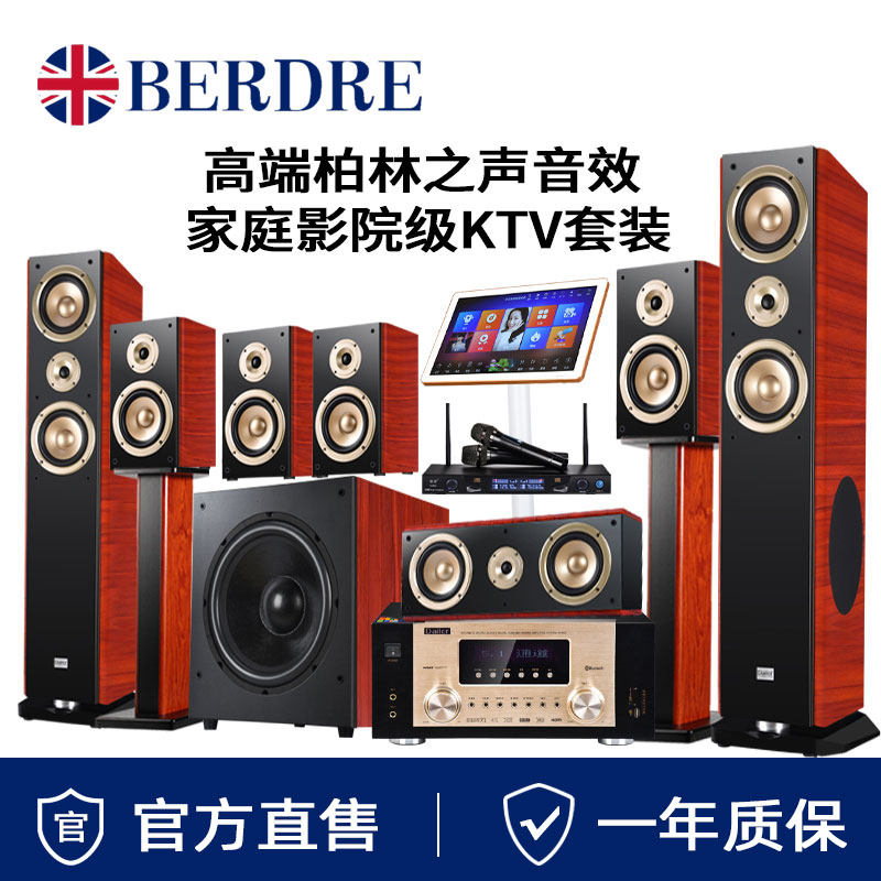 德国柏林之声音效家庭KTV音响卡拉OK大功率点歌套装影院级音箱