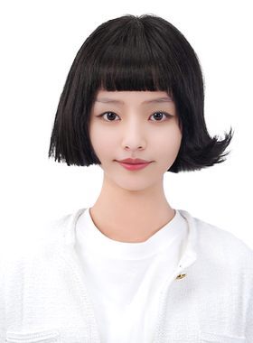 瑞贝卡真发趣味时尚短bobo