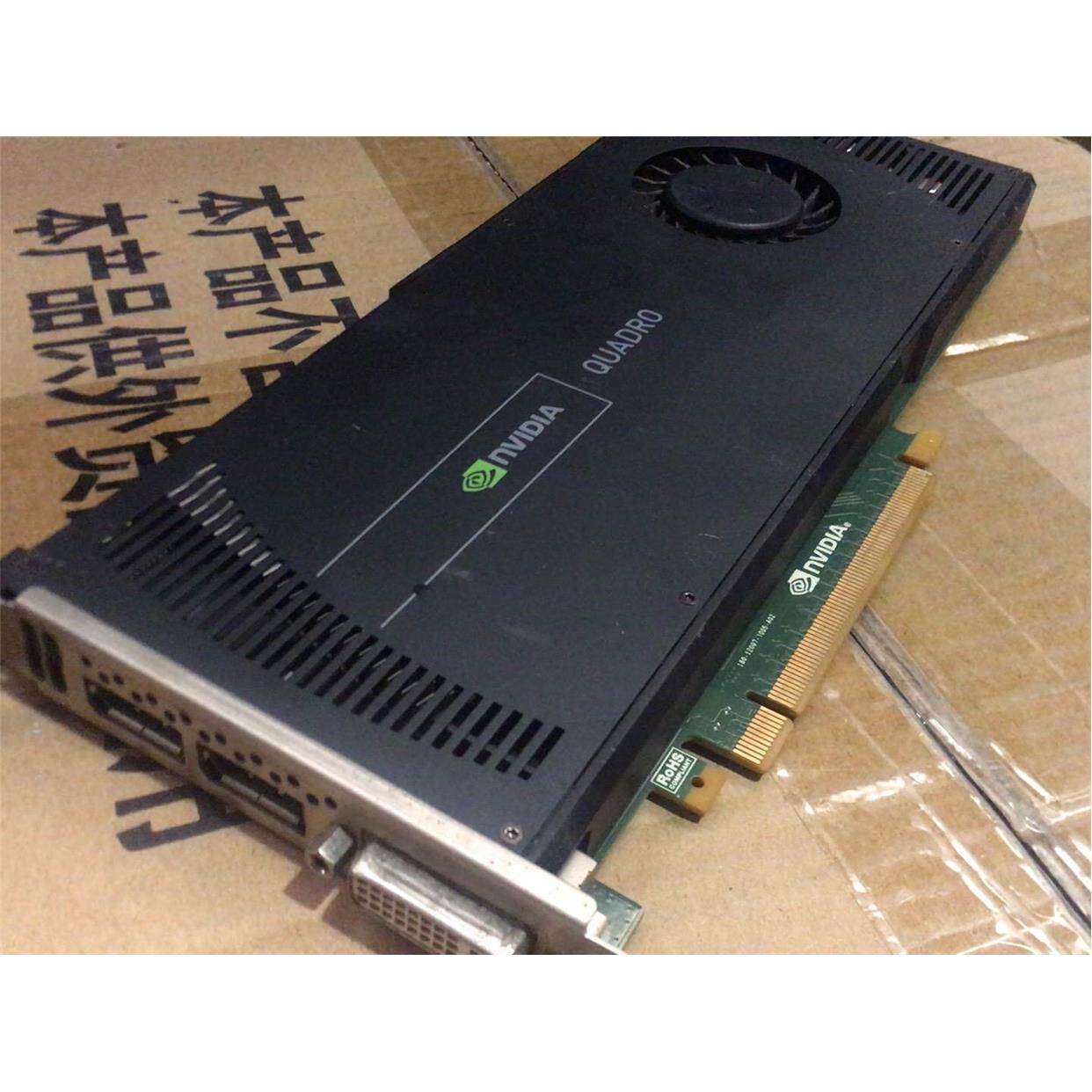 电脑显卡 丽台q4000银卡黑卡 2g