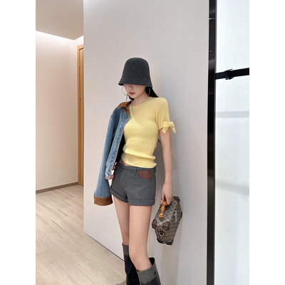 NancyCavally多巴胺灵动针织短袖