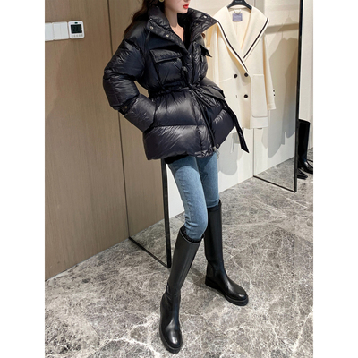 NancyCavally干练多穿收腰羽绒服