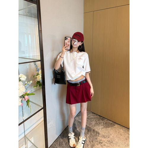 NancyCavally运动学院风Polo短袖