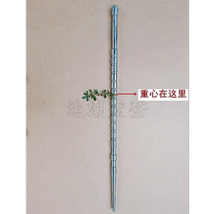 水磨钢鞭打神鞭法器太师鞭实心一体武术双手鞭秦琼鞭锏十八般兵器