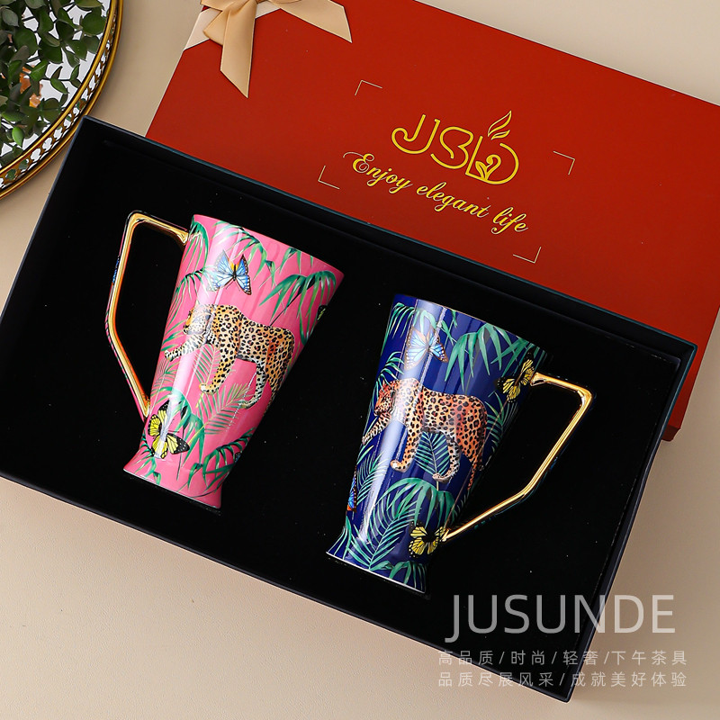 高级感马克杯jusunde性价比礼盒图片