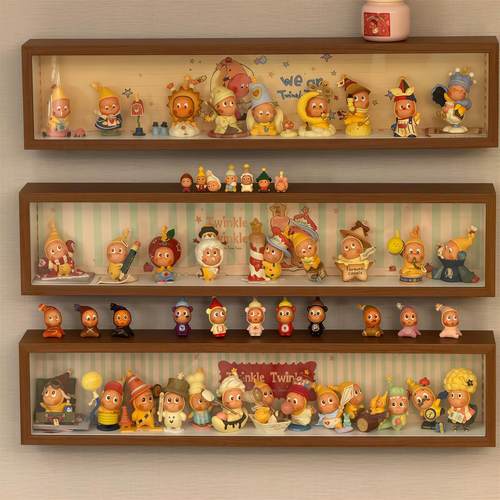 泡泡玛特星星人展示架盲盒收纳盒