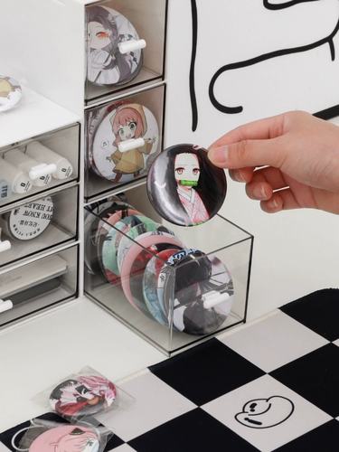 Ящик для хранения канцелярских принадлежностей, штанга с выдвижным ящиком, органайзер для стола, студенческий стол, штабелируемая акриловая полка для хранения.