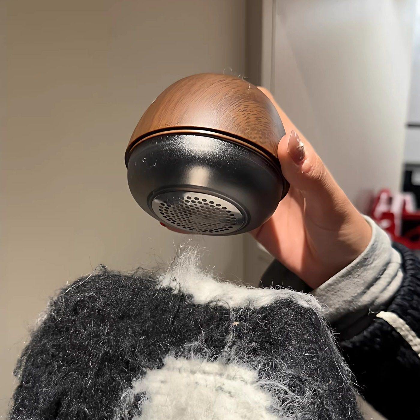 胡桃木毛球修剪器家用去球器充电式毛衣除毛球神器不伤衣刮剃毛机