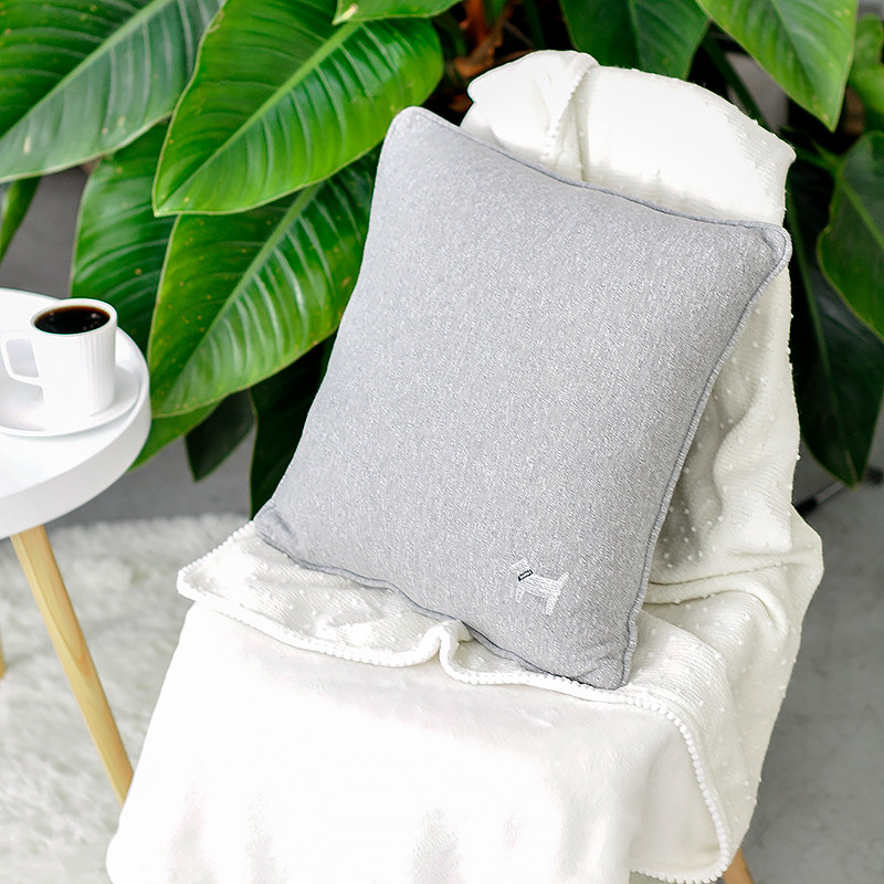 简约日式纯色针织抱枕 布艺宿舍靠垫 ins家用靠枕 寝室靠背垫拆洗|ruв категории домашний ткань, подушка/подушка - от Buy2taobao.com для оказания профессиональной услуги покупки агента Taobao