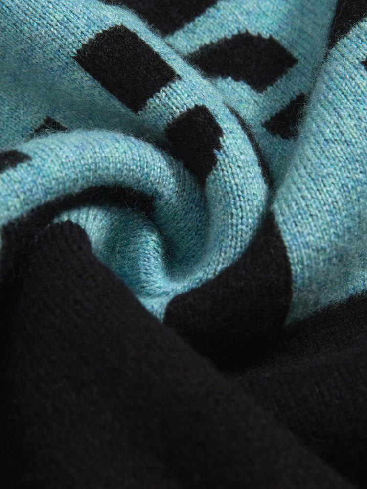 남성용 레터 자카드 순수 캐시미어 스웨터 두꺼운 라운드 넥 가을 겨울 청소년 100 순수 캐시미어 니트 남성용 스웨터