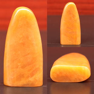 天然鸡血玉石闲章小印章闲章篆刻石料书法国画随形写毛笔字引首章