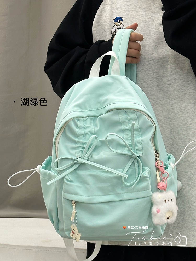 好看！设计感可抽绳小背包外出