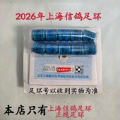 赛鸽比赛脚环 送国内任何公棚 上海2026年正规信鸽足环10个 板