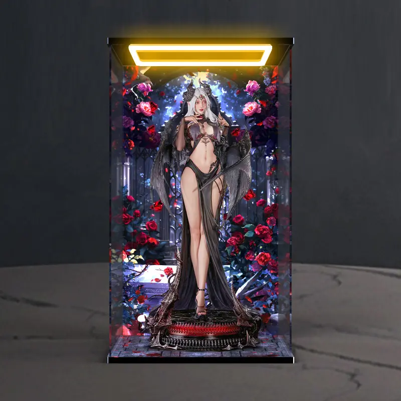 适用否极 AMERFORT 精灵系列莉莉丝 模型手办回型灯亚克力收纳盒