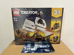 【特价】LEGO乐高31109 创意百变3合1系列海盗船益智拼搭积木玩具
